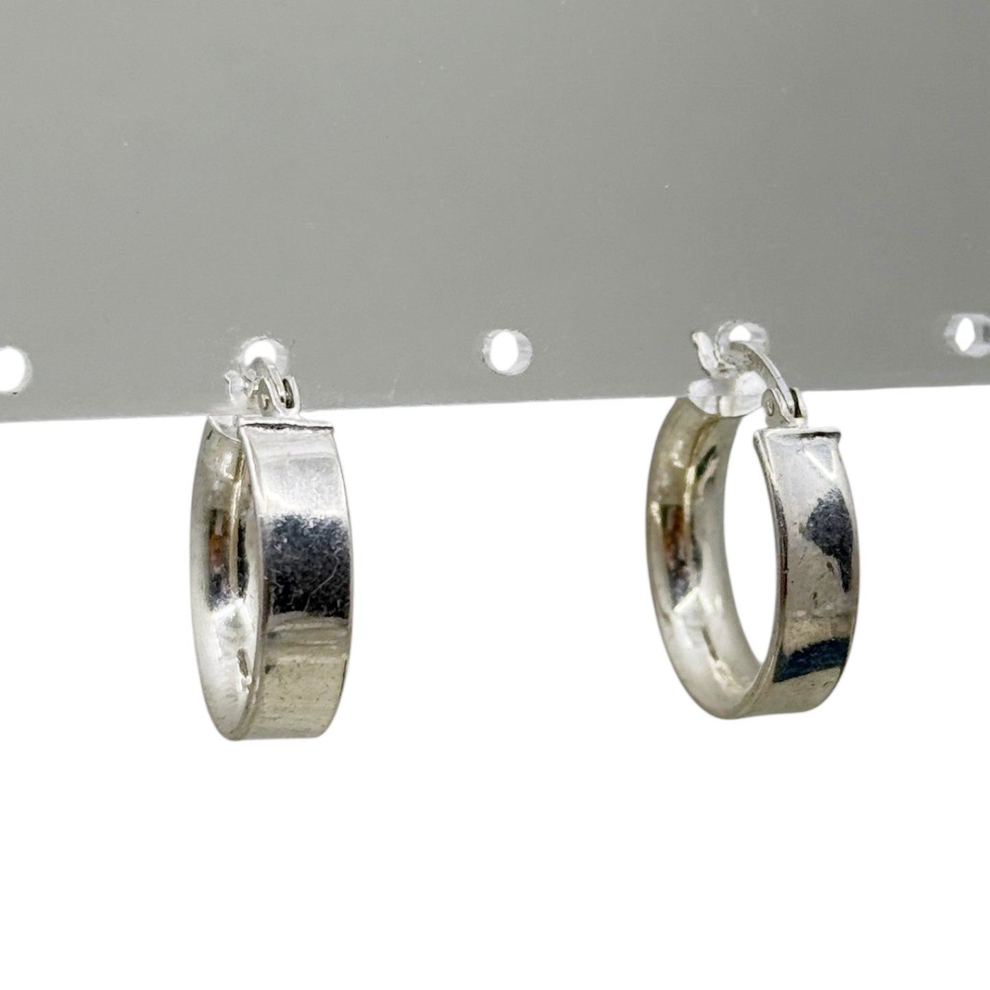Sterling silver hoop earrings  - GM224