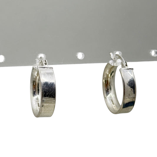 Sterling silver hoop earrings  - GM224