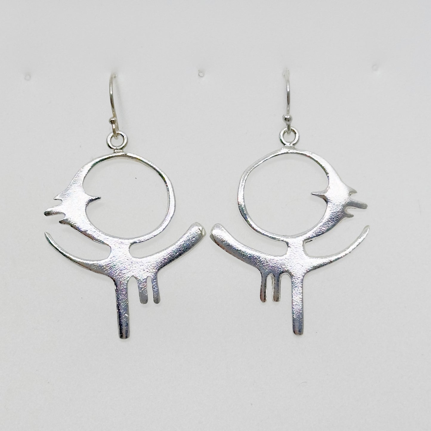 Sterling Silver thunder bird earrings