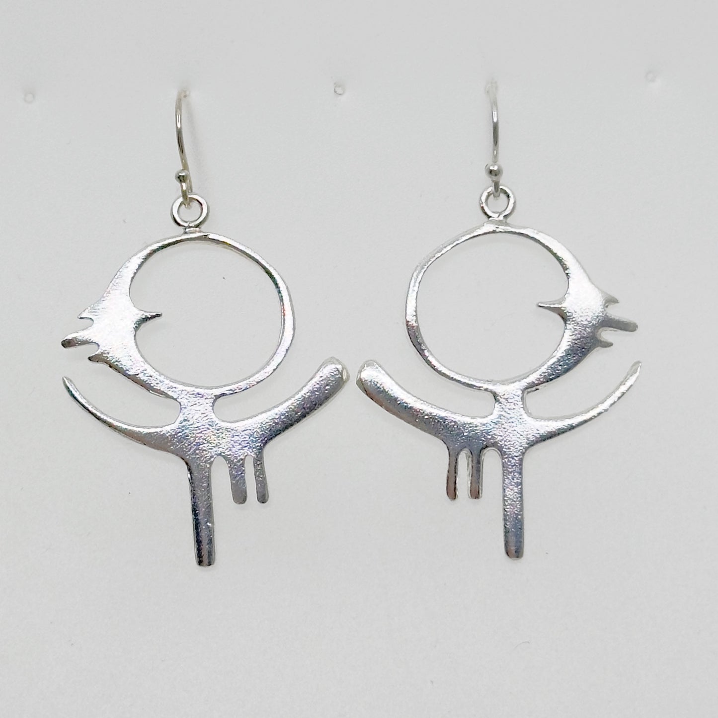 Sterling Silver thunder bird earrings