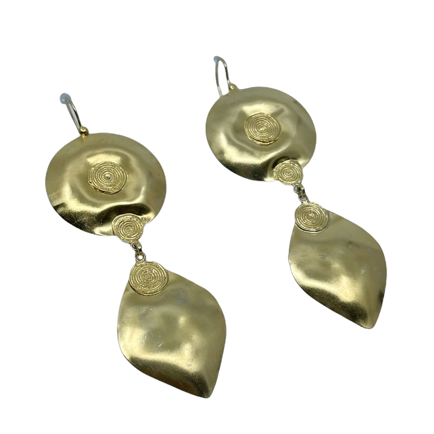 Marcello Fontana gold vermeil sterling silver earrings