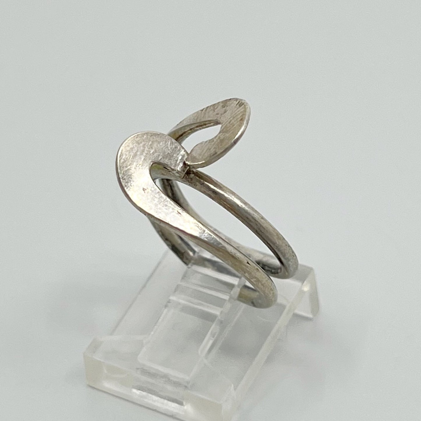 Mid Century 800 silver ring