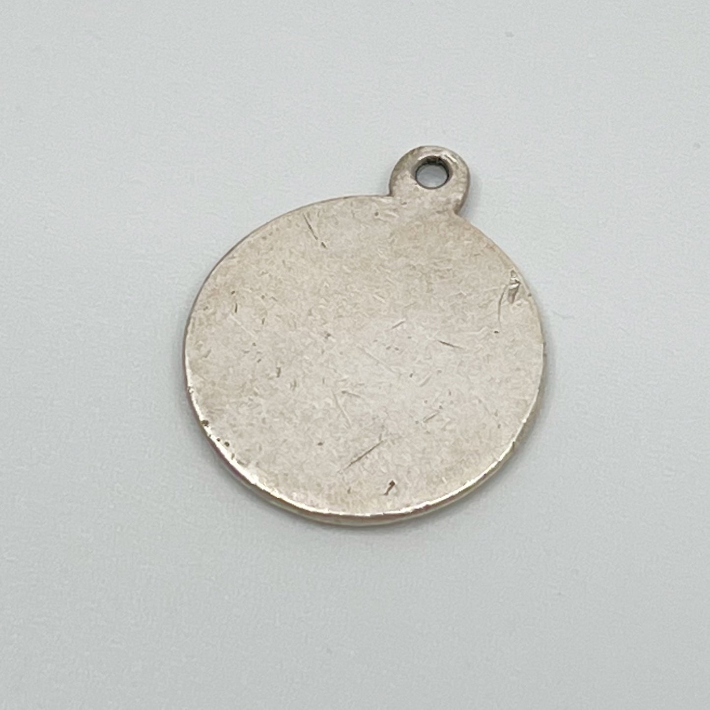 Vintage Tiffany & Co sterling silver tag charm pendant