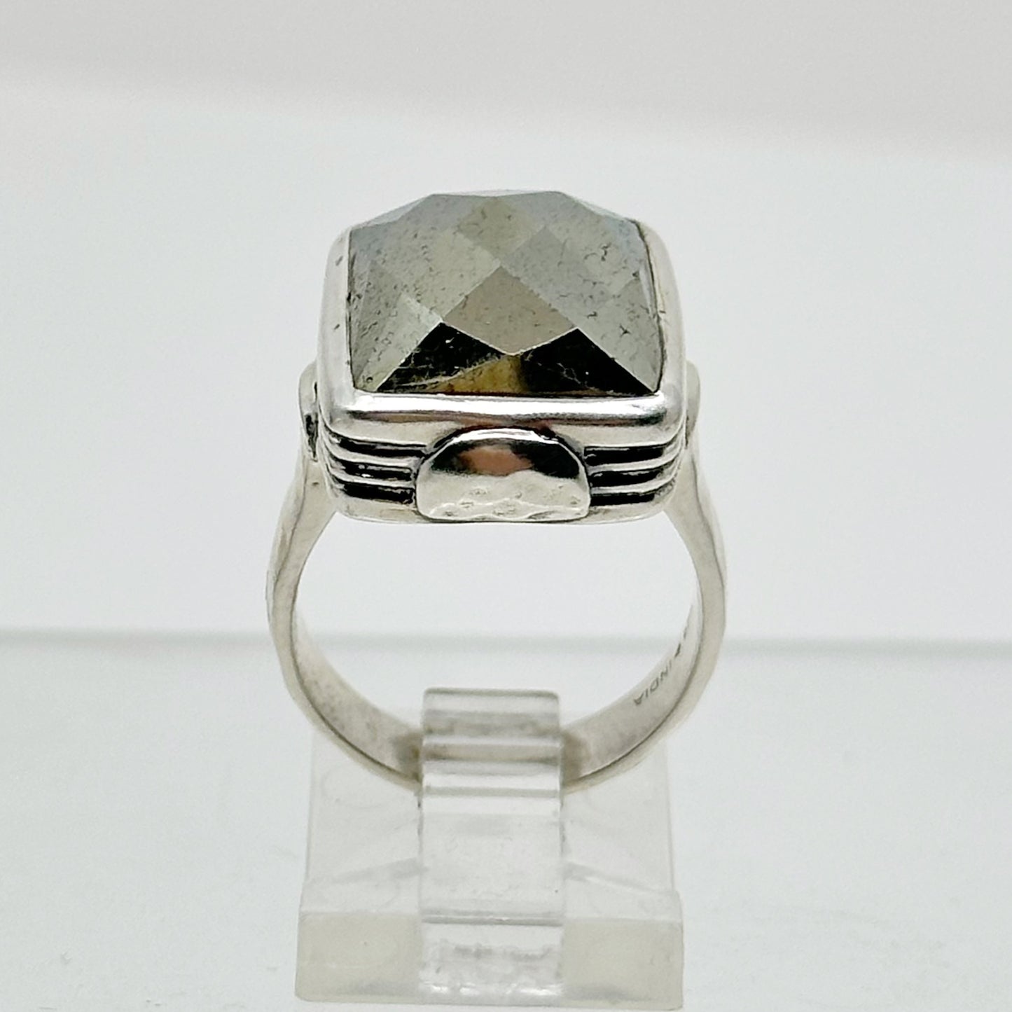 Silpada Sterling silver hematite ring