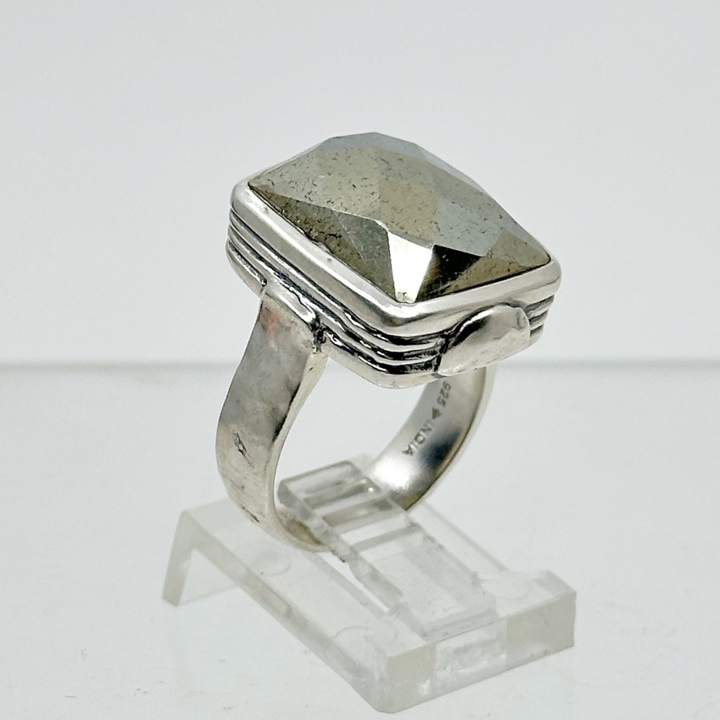 Silpada Sterling silver hematite ring