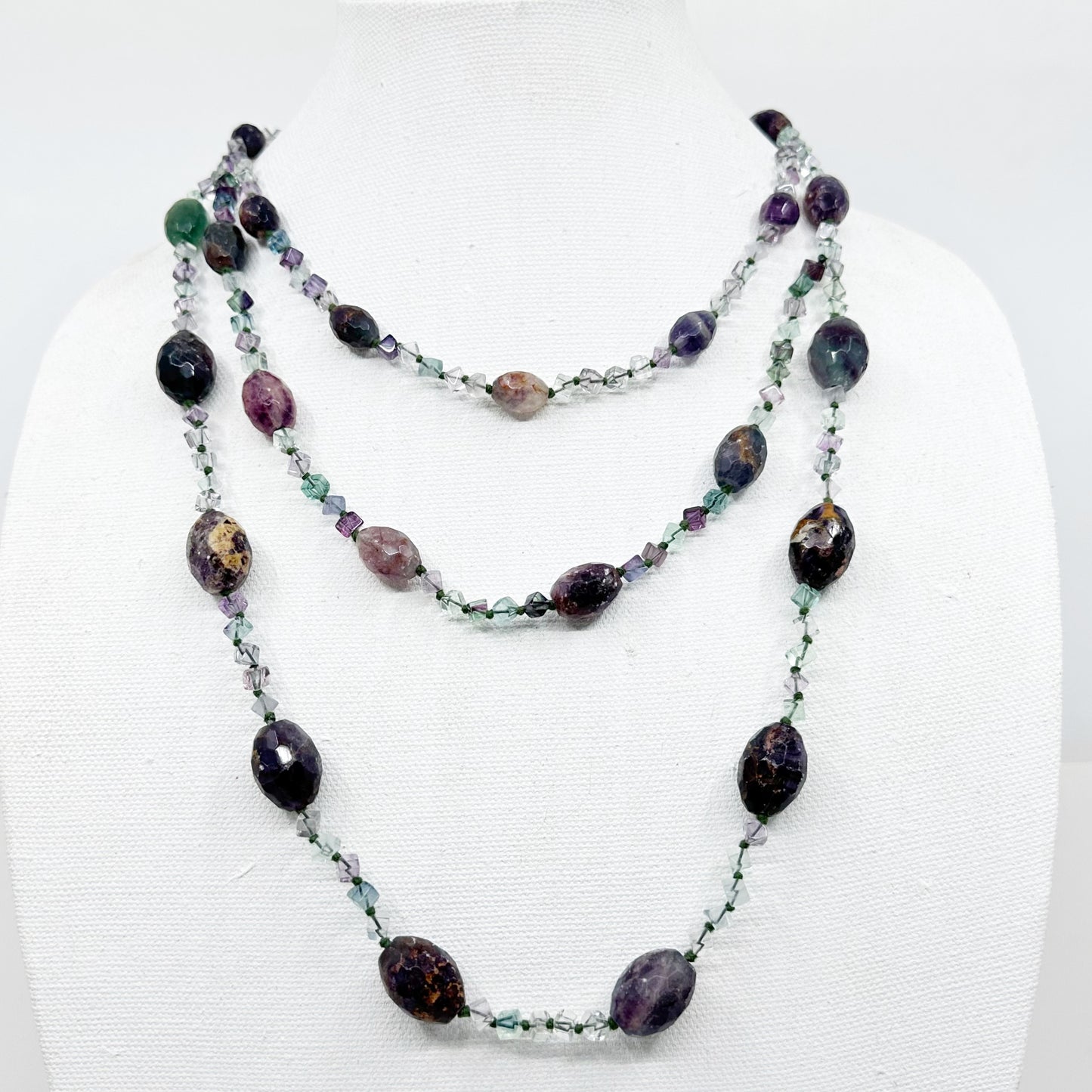 Chan Luu fluorite bead necklace