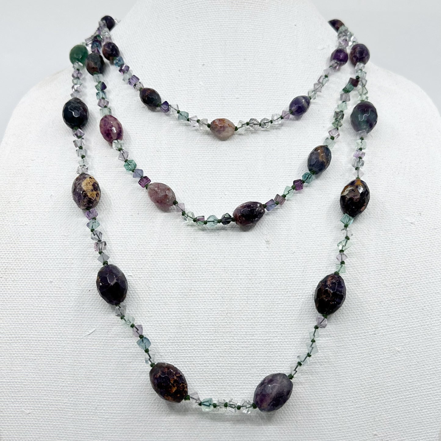 Chan Luu fluorite bead necklace