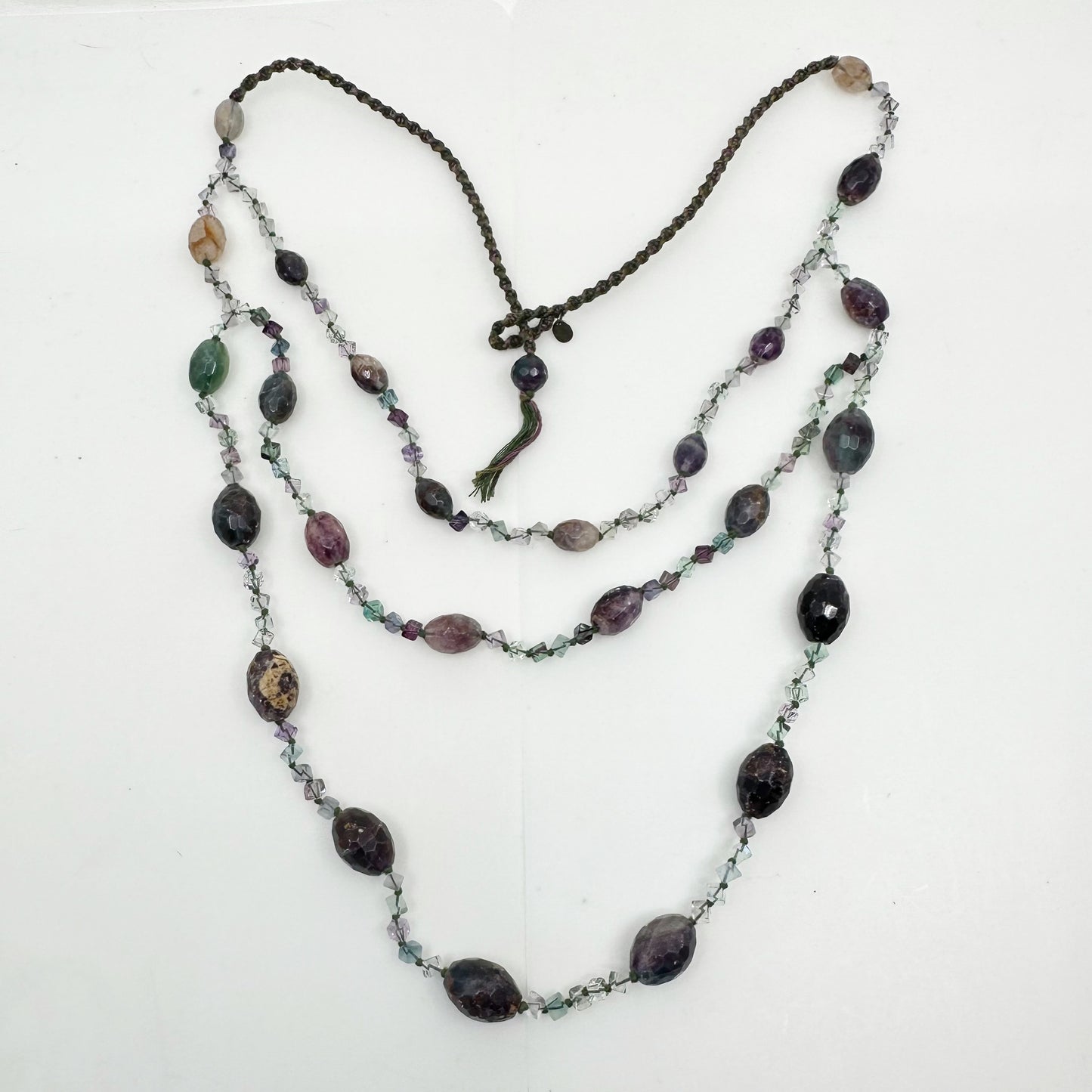 Chan Luu fluorite bead necklace