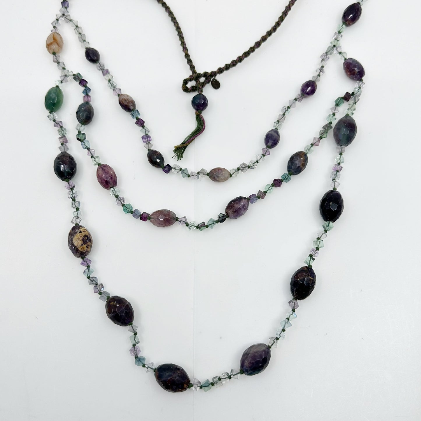 Chan Luu fluorite bead necklace