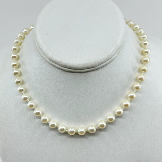 Ralph Lauren sterling silver pearl necklace