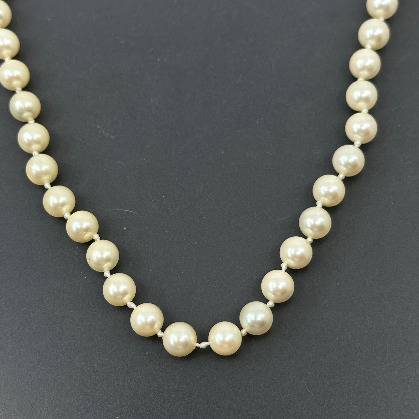 Ralph Lauren sterling silver pearl necklace