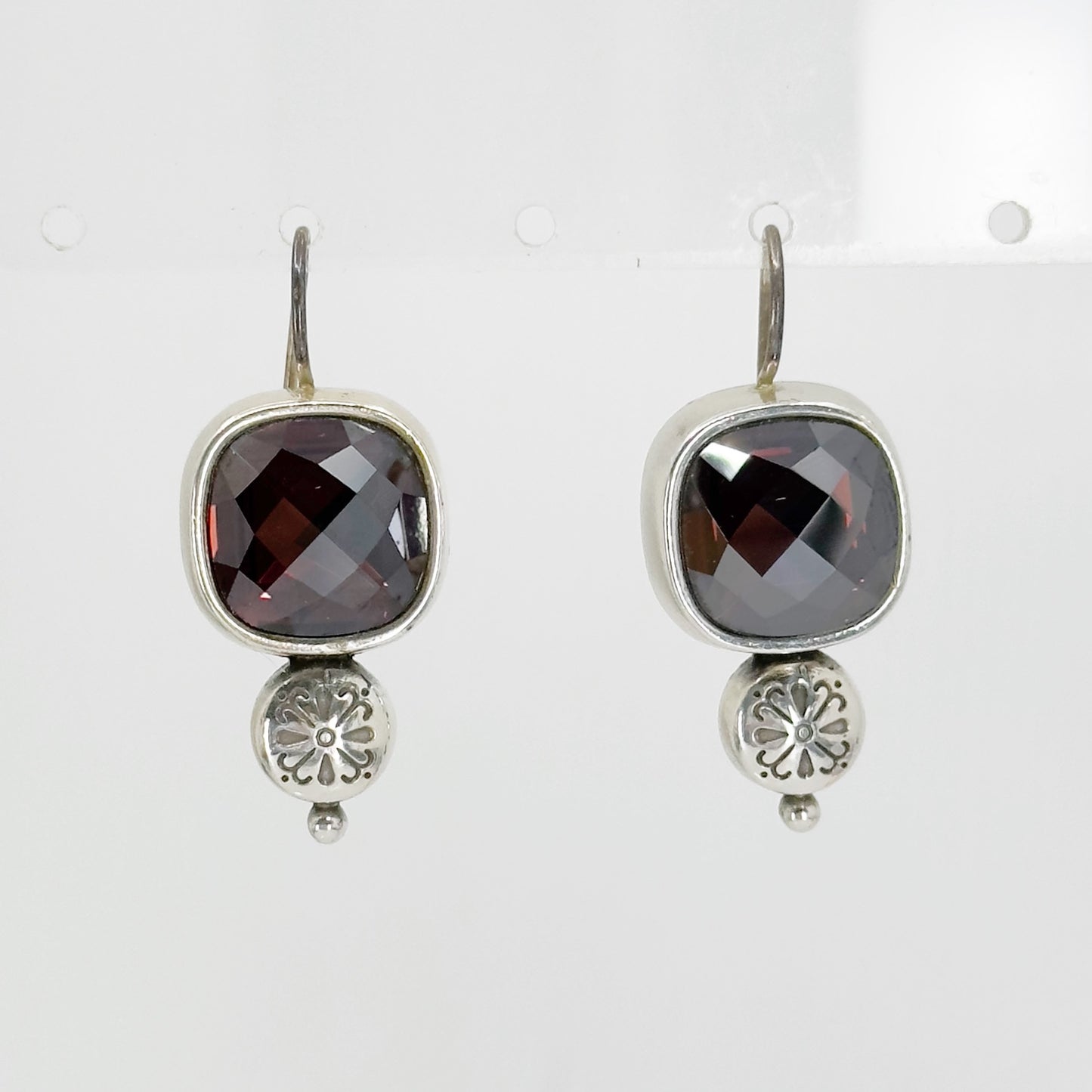 Brighton silver Swarovski crystal earrings