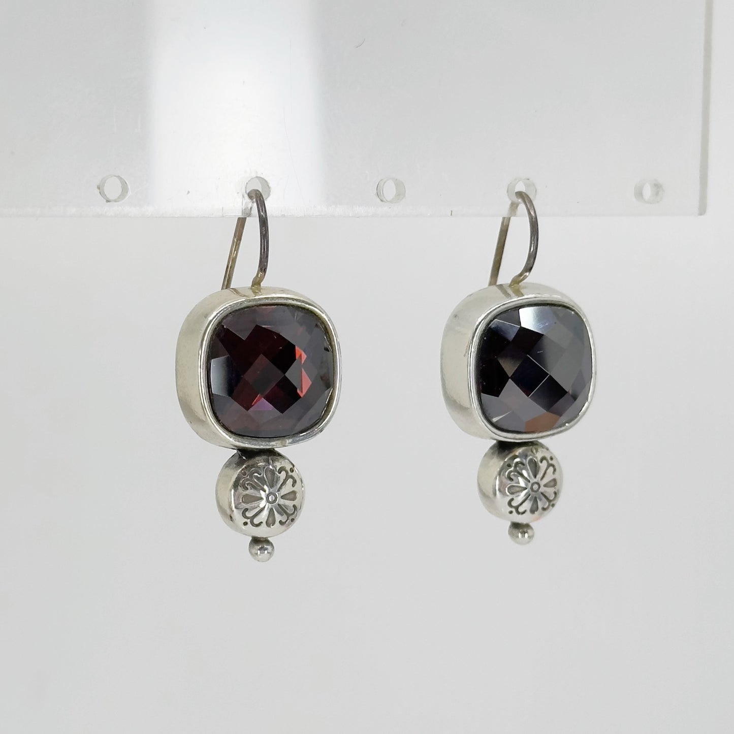 Brighton silver Swarovski crystal earrings