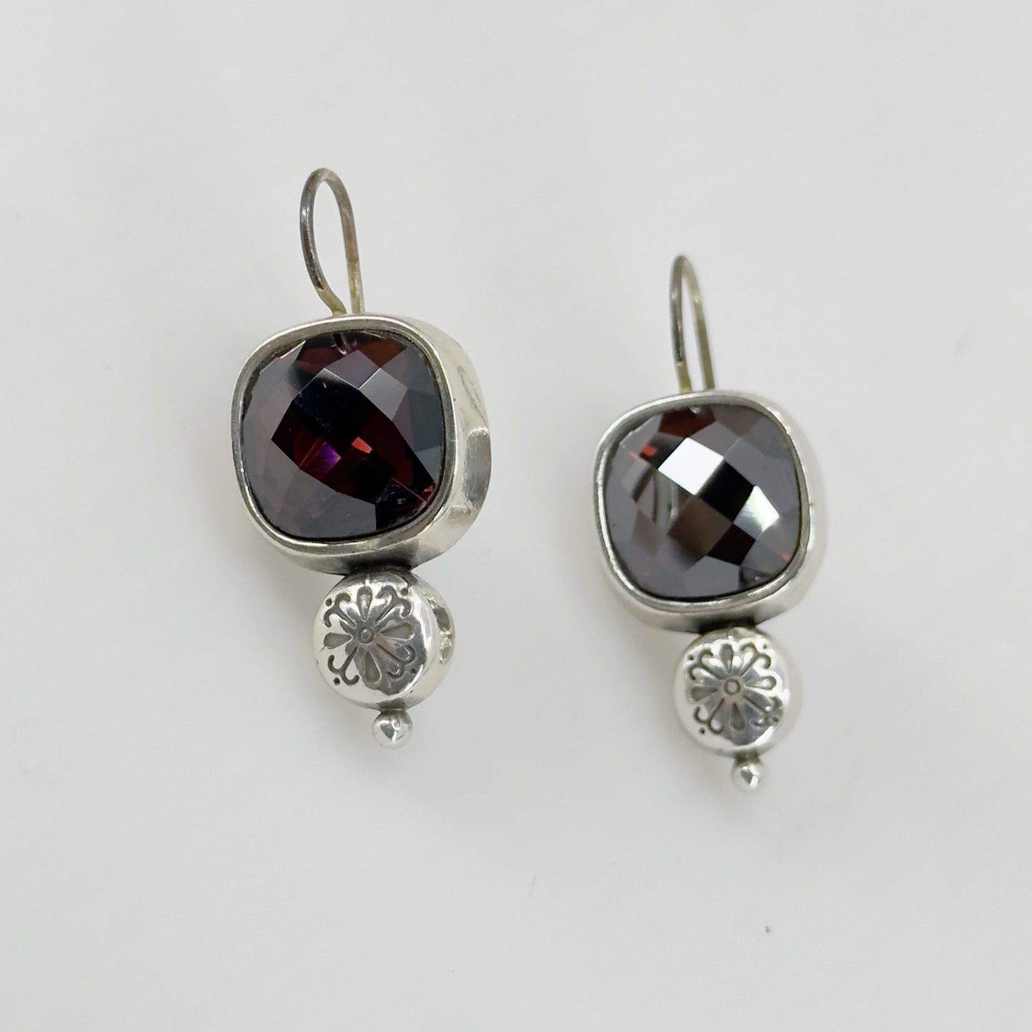 Brighton silver Swarovski crystal earrings