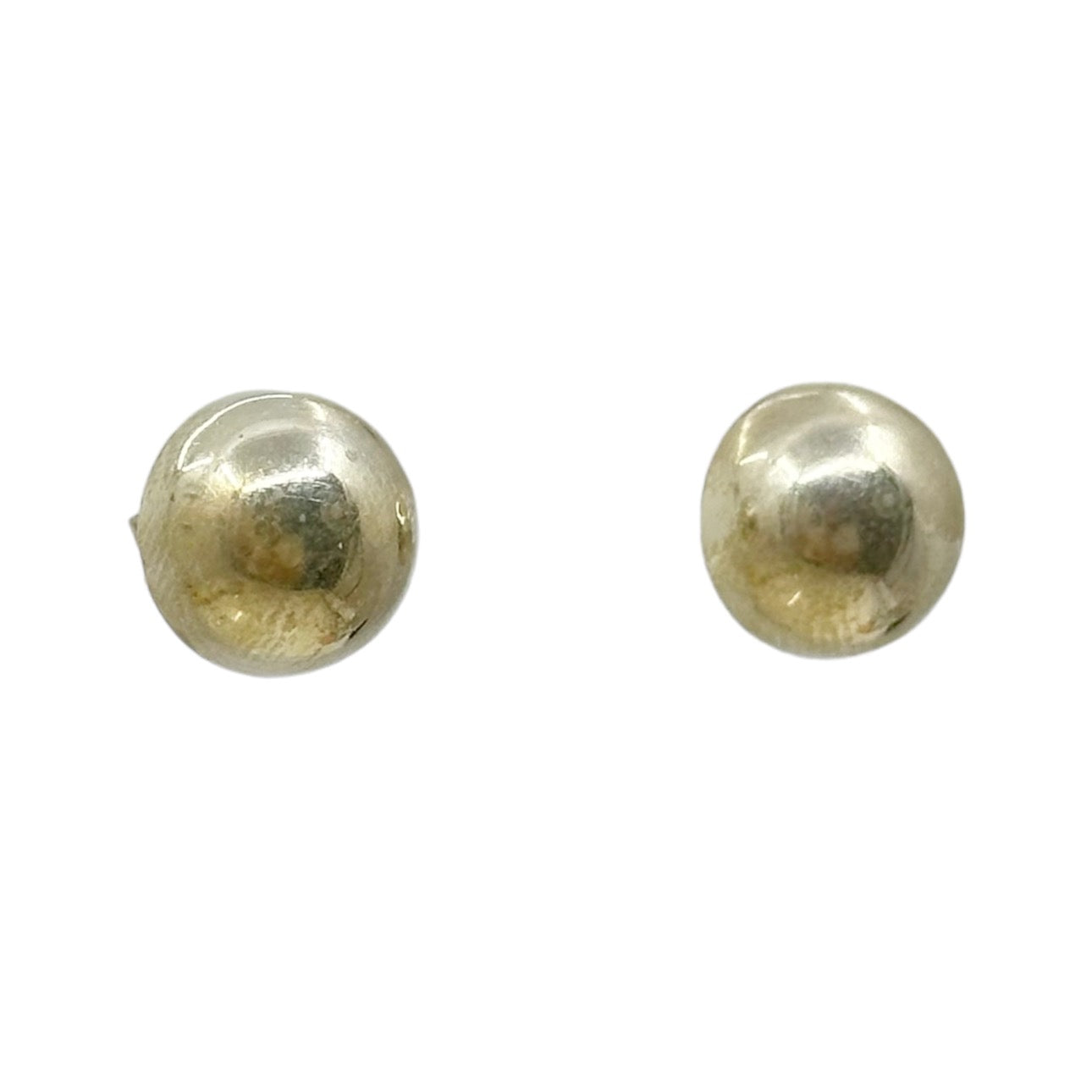 sterling silver  Dome stud earrings