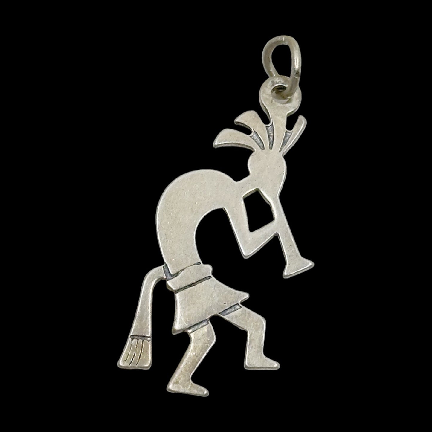 Zuni Sterling silver Kokopelli pendant