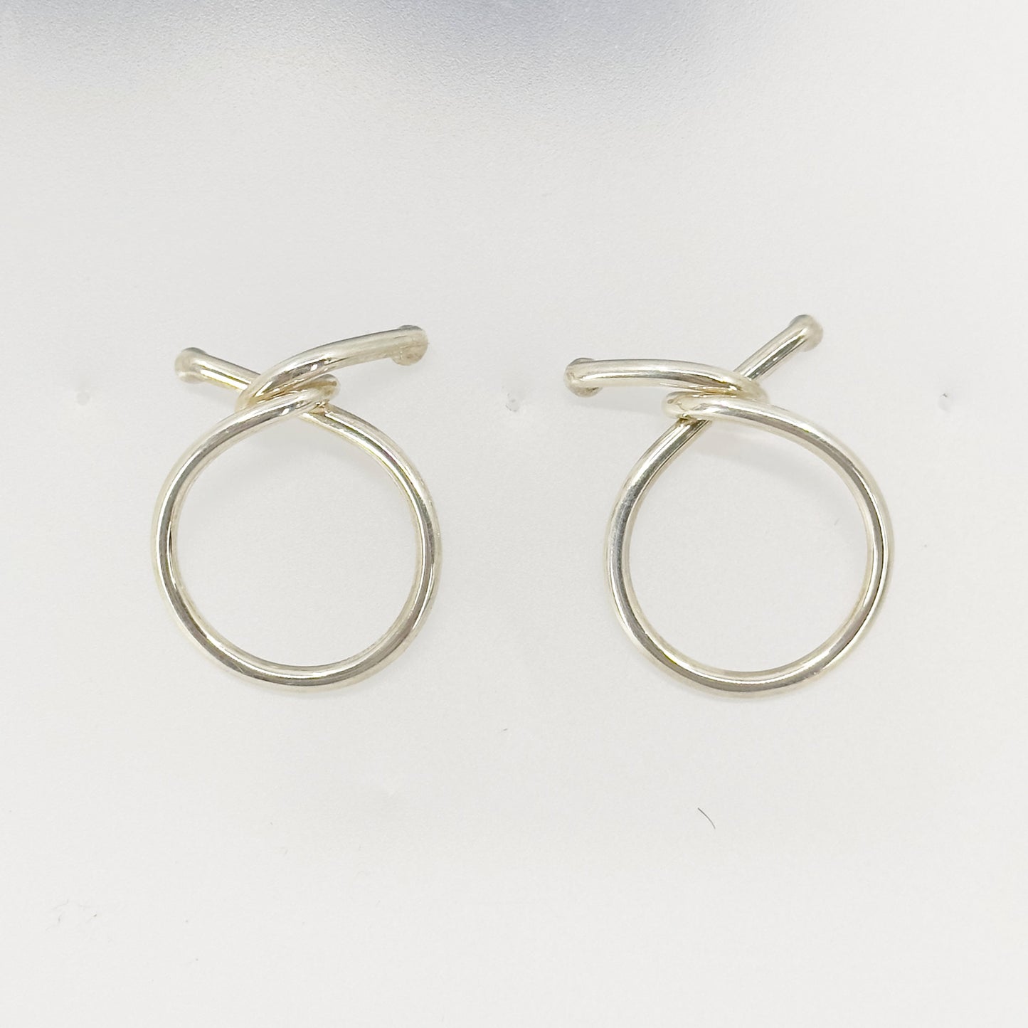 Hand Made sterling silver earrings