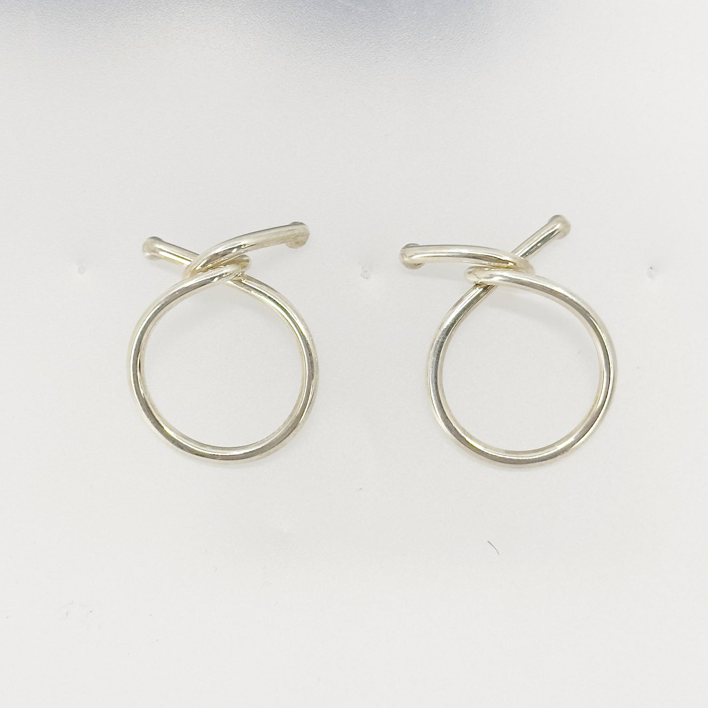 Hand Made sterling silver earrings