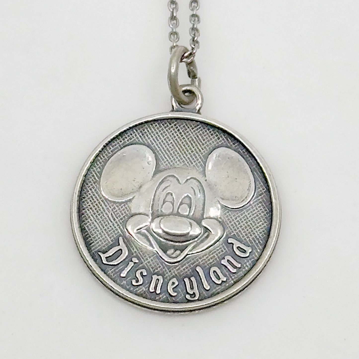 Vintage sterling silver Mikey Mouse Disneyland charm Pendant