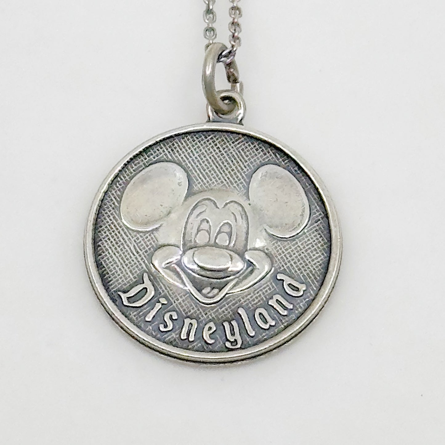 Vintage sterling silver Mikey Mouse Disneyland charm Pendant