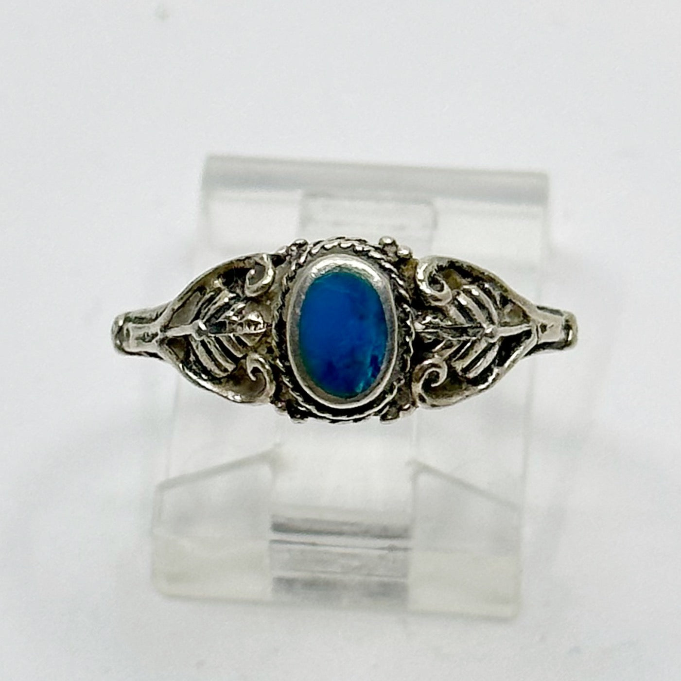 Sterling silver turquoise ring