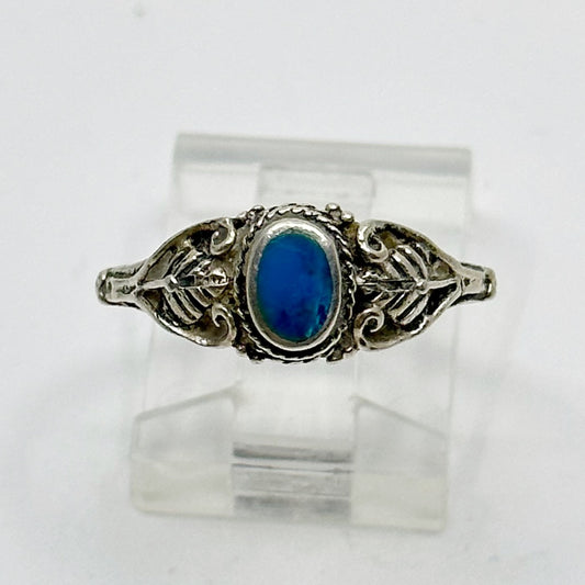 Sterling silver turquoise ring