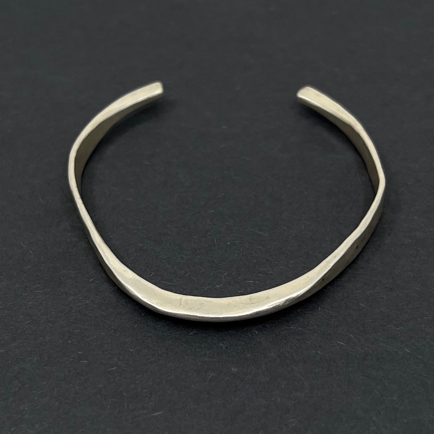 Mid Century sterling silver cuff bracelet