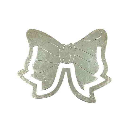 Vintage Tiffany & Co 925 sterling silver bow ribbon Bookmark - GM811