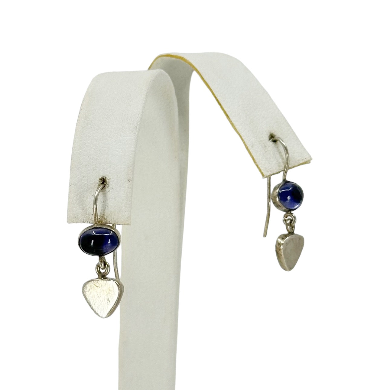 Hand Made Sterling silver Iolite earrings