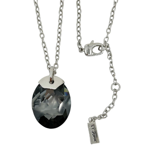 St. John Collection Swarovski Crystal Pendant Necklace