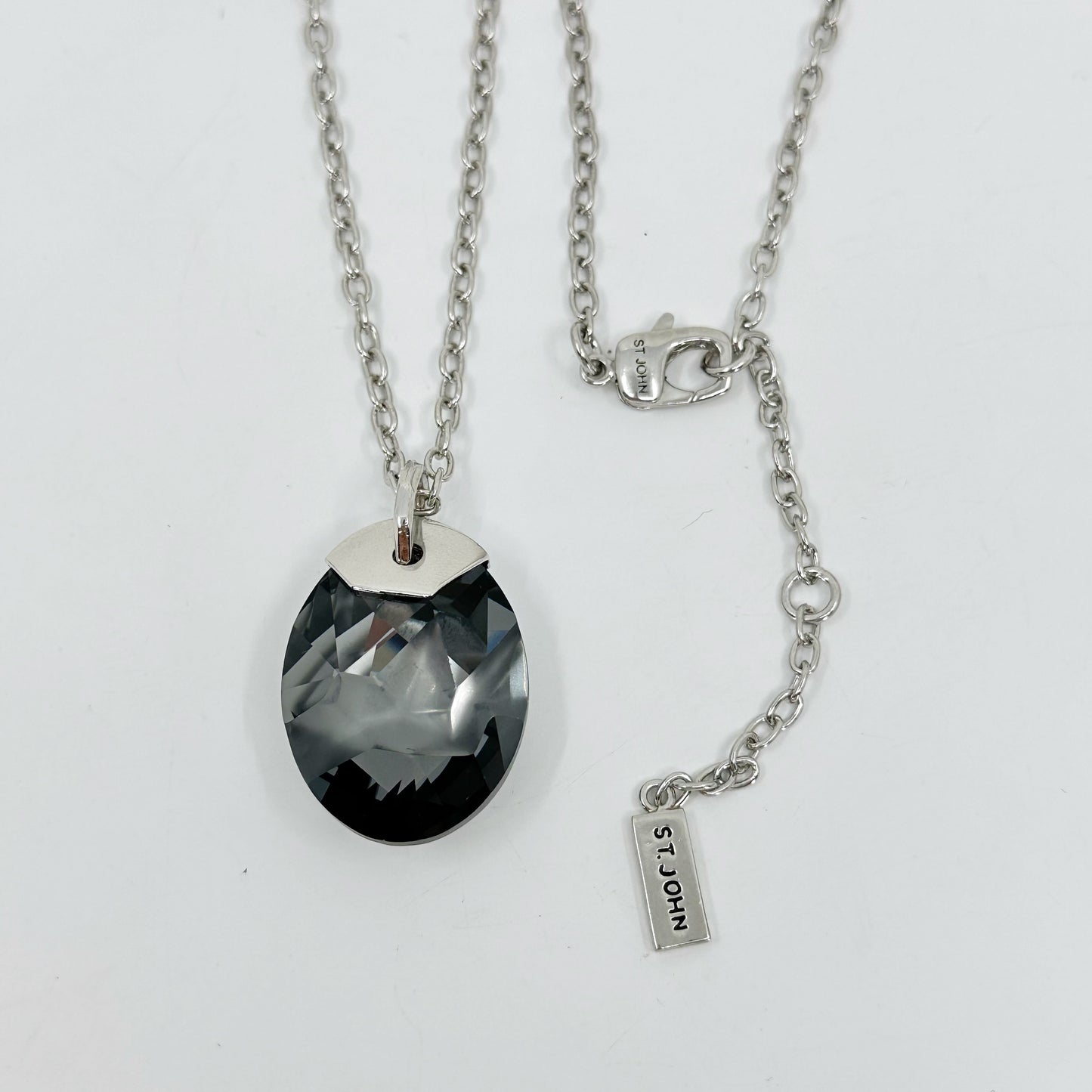 St. John Collection Swarovski Crystal Pendant Necklace