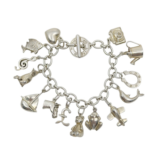 Links of London sterling silver charm bracelet