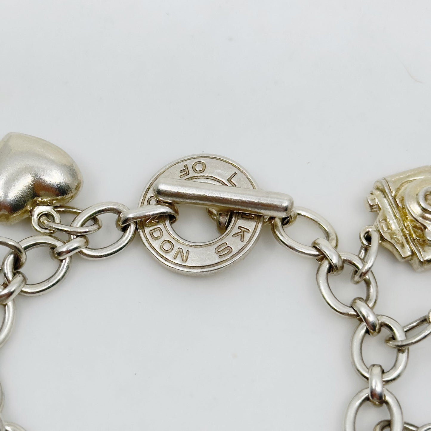 Links of London sterling silver charm bracelet