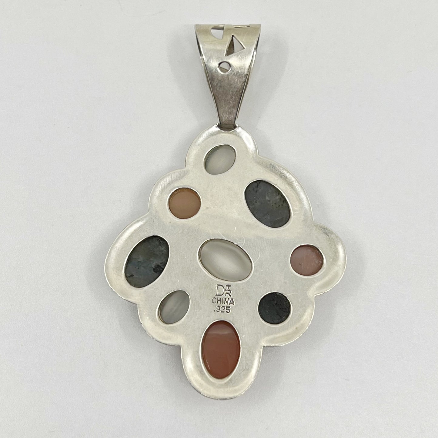 Desert Rose Trading DTR Sterling silver moonstone pendant