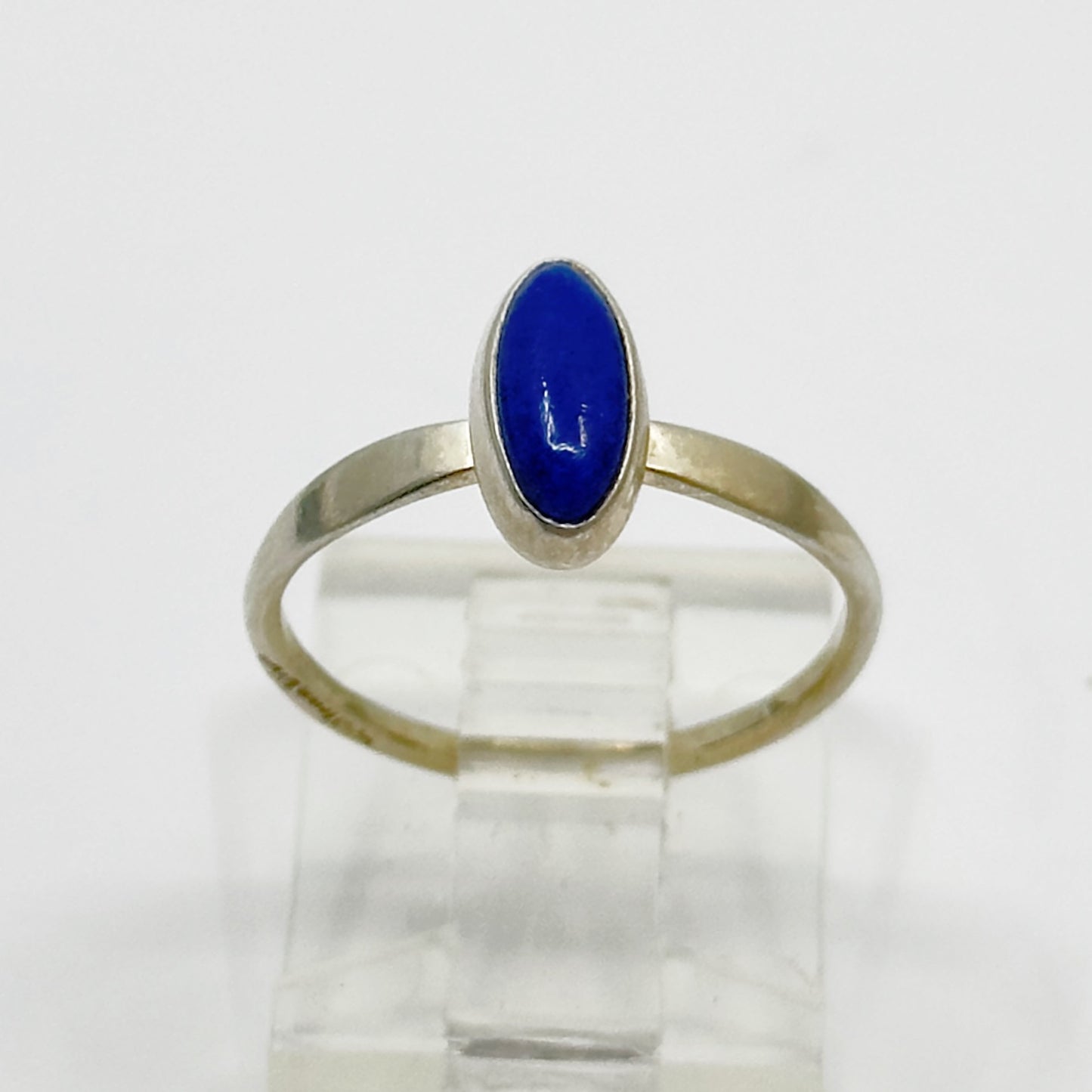 Ed Levin sterling silver lapis lazuli ring