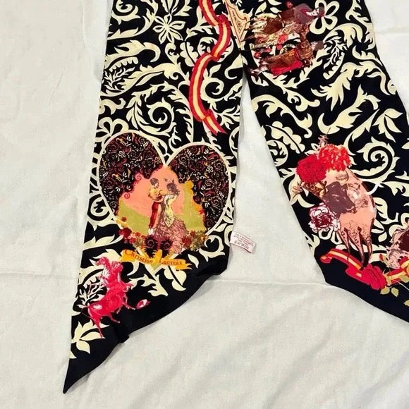 christian lacroix silk scarf