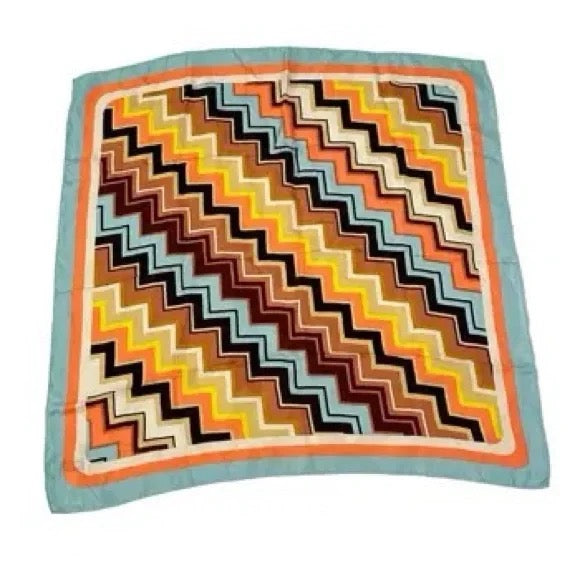 Missoni For Target Zig Zag Silk Scarf