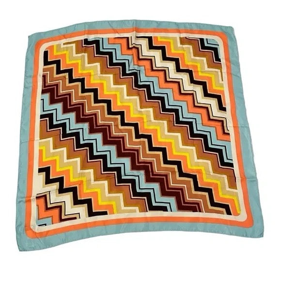 Missoni For Target Zig Zag Silk Scarf